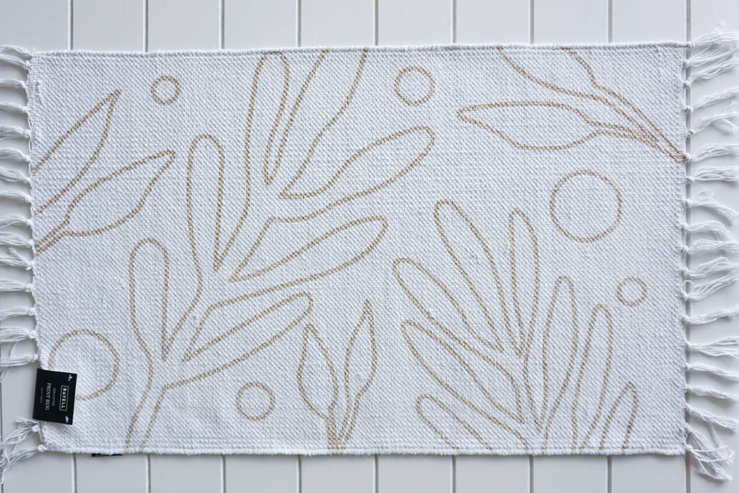 Bath Mat - Tufted Garden Foliage